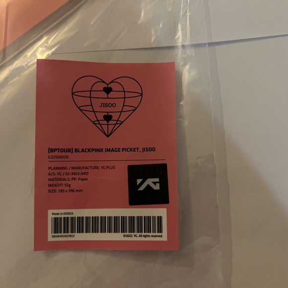 Blackpink Born Pink Official Image Picket Jisoo - Picture 3 of 3